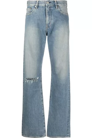 JUNYA WATANABE High-rise straight-leg jeans