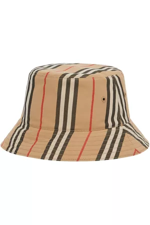 Burberry Men Hats - Icon Stripe bucket hat
