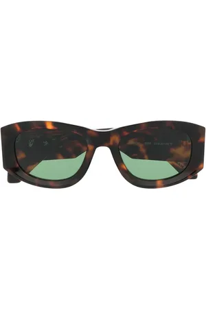 OFF-WHITE Joan oval-frame sunglasses