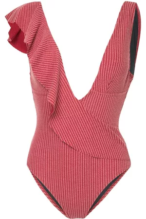 Duskii Bella braided ruffle swimsuit