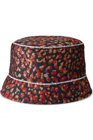 Le Mont St Michel Women Hats - Axel leopard jacquard bucket hat