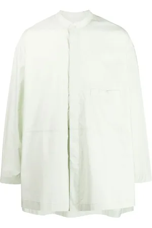 AMBUSH Band-collar cotton shirt