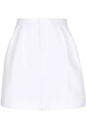 Dice Kayek perforated-design shorts - White