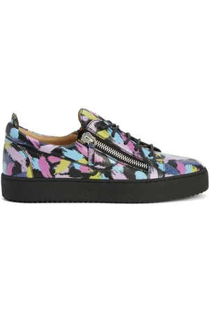 Giuseppe Zanotti Frankie paint-splatter sneakers