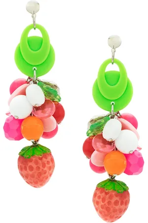 AMIR SLAMA Strawberry earrings