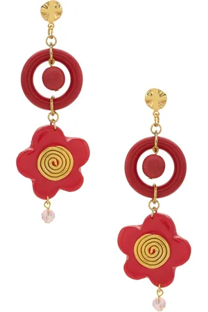 AMIR SLAMA Flower earrings