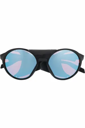 Oakley Round-frame tinted-lens sunglasses