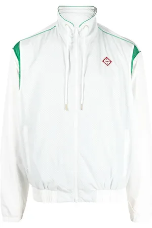 Casablanca Perforated panelled track jacket