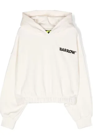 BARROW Graphic logo-print hoodie