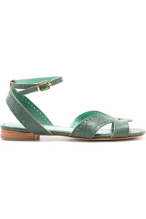 Sarah Chofakian Chemesier ankle-strap detail sandals