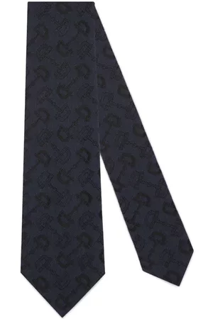 Gucci Horsebit jacquard tie