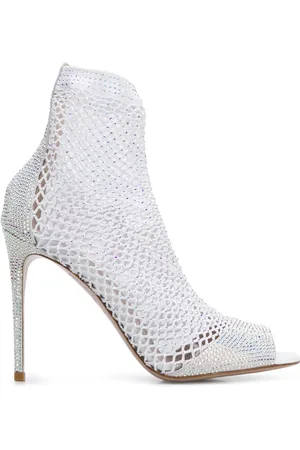 LE SILLA Gilda mesh-sock sandals