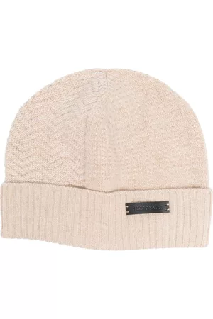 BILLIONAIRE Patchwork jacquard-knit beanie