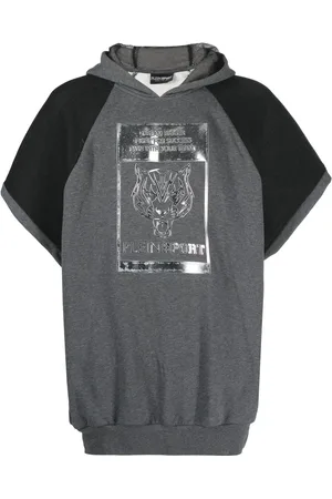 Philipp Plein Graphic-print short-sleeve hoodie