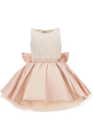 Tulleen Elwood satin bow dress
