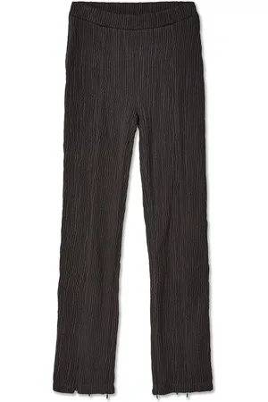 ECKHAUS LATTA Ribbed straight-leg trousers