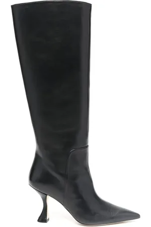 Stuart Weitzman 95mm pointed leather boots