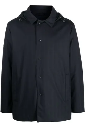 Aspesi Hooded buttoned jacket