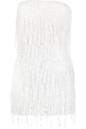 Retrofete Heather sequined strapless minidress