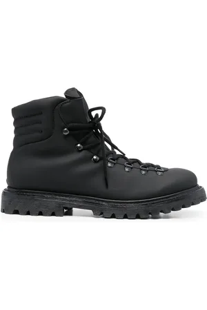 Premiata Padded-ankle lace-up boots
