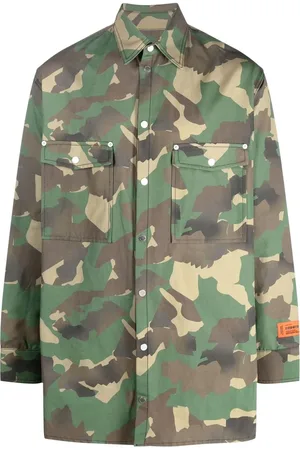 Heron Preston Camouflage-print shirt jacket