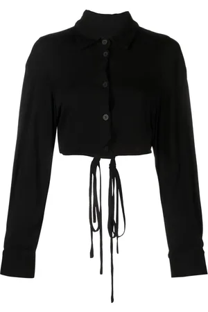 CHRISTOPHER ESBER Cropped wrap top