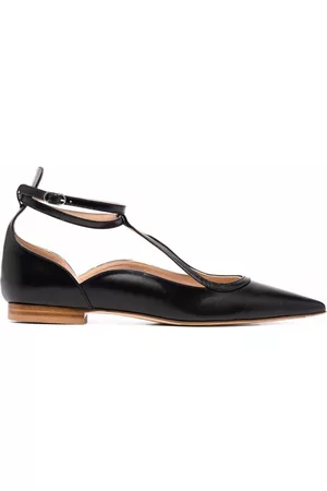 Scarosso Gae pointed ballerina shoes