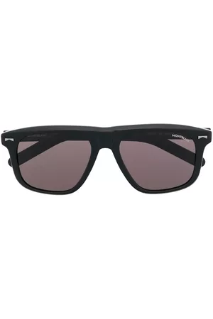 Montblanc Square-frame tinted sunglasses