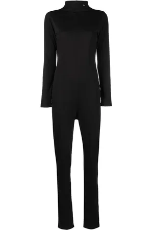 RAF SIMONS Funnel neck logo jumpsuit