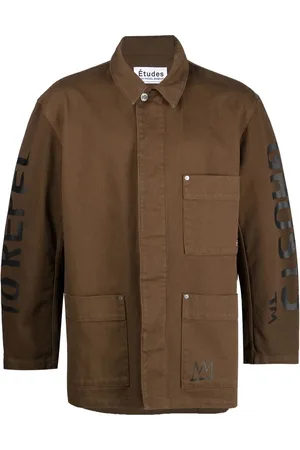 Etudes Graphic-print denim jacket