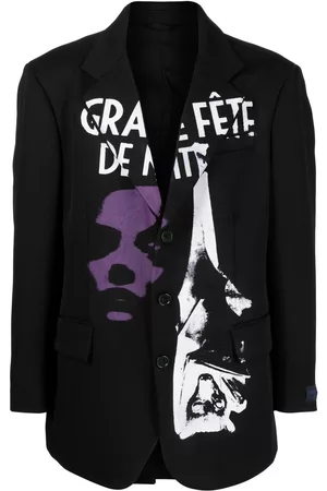 RAF SIMONS Grand Fête single-breasted blazer