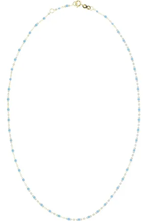 GIGI CLOZEAU 18kt yellow Classic Gigi turquoise necklace