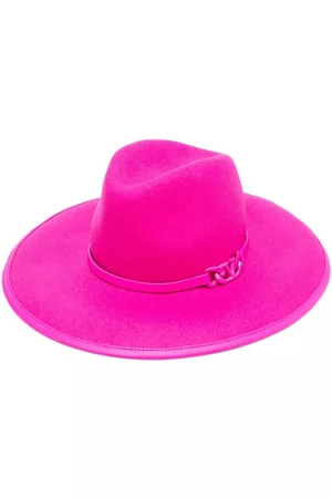 VALENTINO Women Hats - VLogo wool wide-brim hat