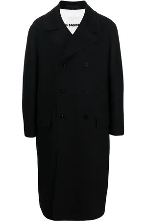 Jil Sander Double-breasted cashmere coat
