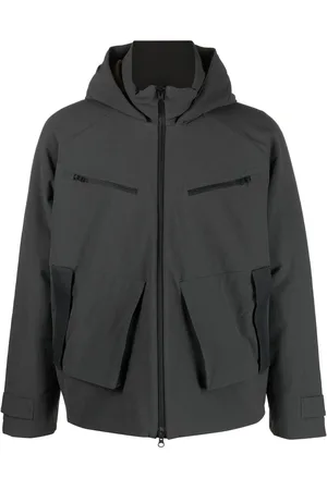 GR10K Hooded padded bomber jacket