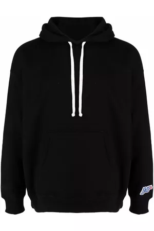 Diesel Logo-patch cotton hoodie