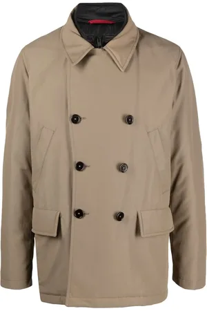 FAY Padded double-breasted jacket