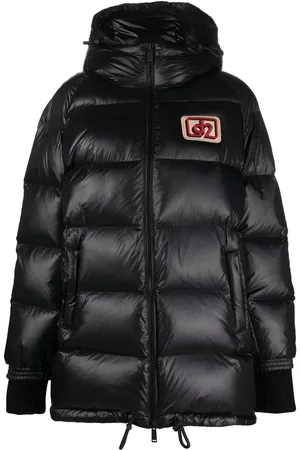 Dsquared2 Logo-patch padded coat