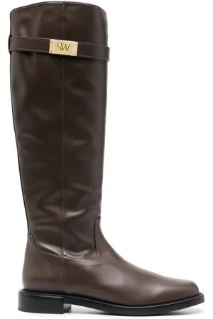 Stuart Weitzman Leather knee-length boots