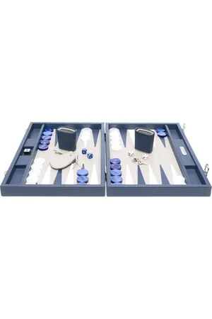 HECTOR SAXE Leather backgammon set