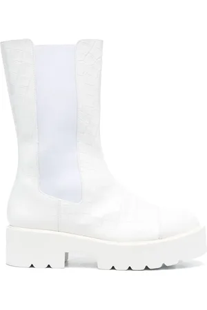 Stuart Weitzman 55mm chunky slip-on boots
