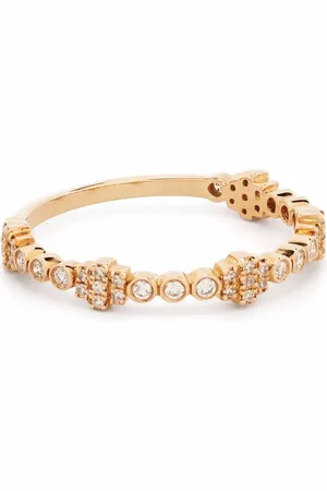 DJULA 18kt rose gold Accumulation diamond ring