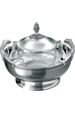 Christofle Malmaison caviar serving set