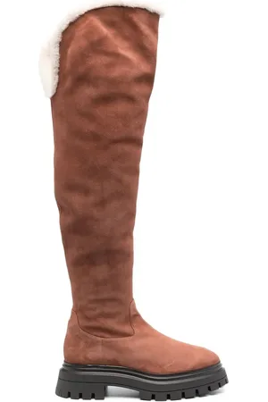 Stuart Weitzman Bedford suede thigh-high boots