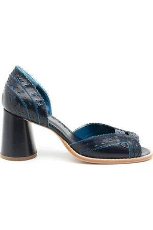 Sarah Chofakian Secret Garden peep-toe pumps