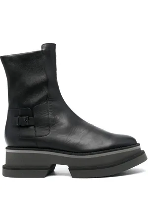 Robert Clergerie Platform sole leather ankle boots