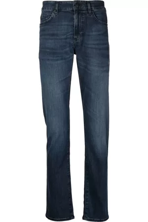 HUGO BOSS Men Skinny Jeans - Mid-rise skinny jeans