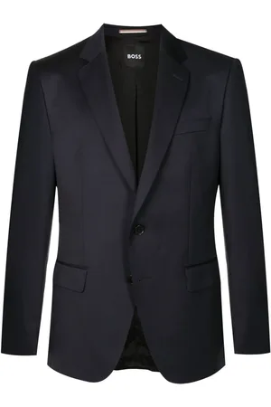 HUGO BOSS Single-breasted fitted blazer
