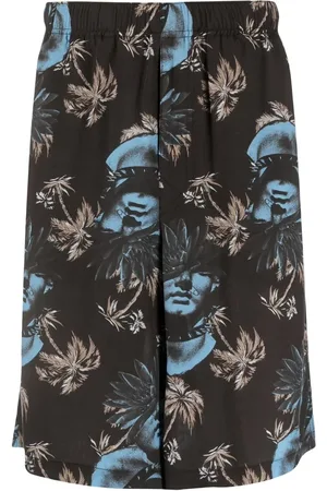 UNDERCOVER Graphic-print bermuda shorts