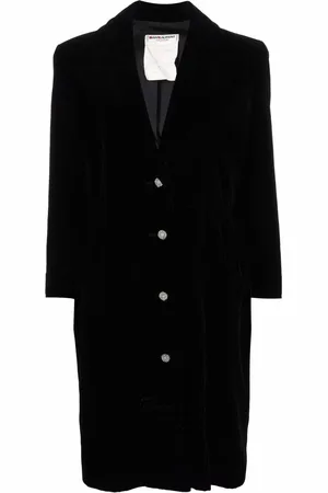 Saint Laurent 1980s rhinestone-embellished velvet midi dress